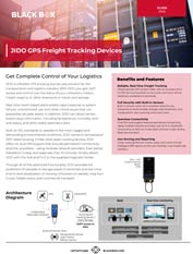JIDO GPS Freight Tracking Device - Flyer